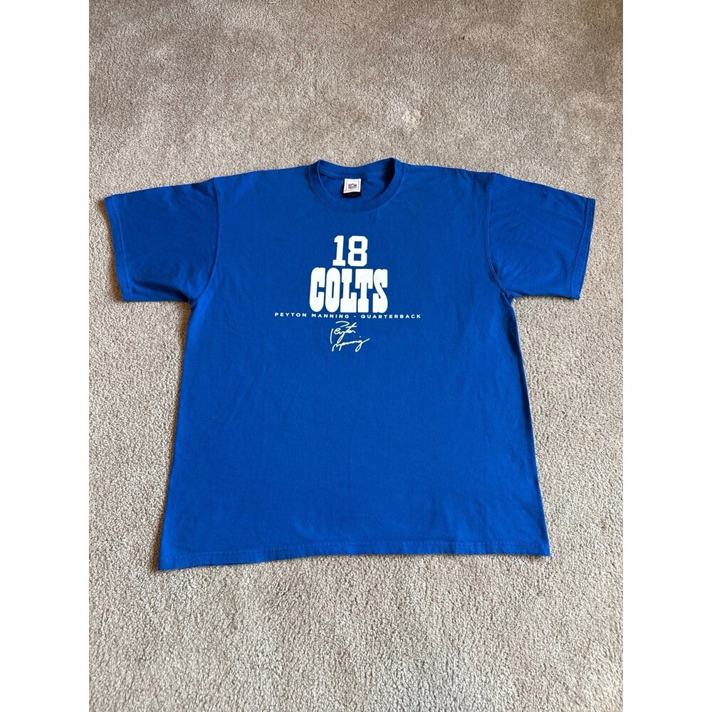 Peyton Manning Indianapolis Colts NFL Men’s Tee Size XL